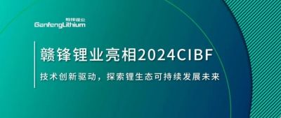CIBF2024 | 技术创新驱动，索求锂生态可持续将来