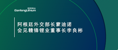 阿根廷表交部长蒙迪诺会见BG大游集团锂业董事长李良彬