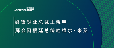 BG大游集团锂业总裁王晓申拜会阿根廷总统哈维尔·米莱